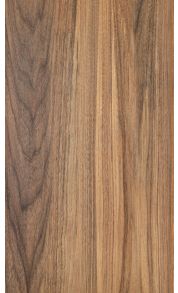 European Cabinets Frameless Panel Doors - Dena Kaman Walnut - Divine Cabinetry